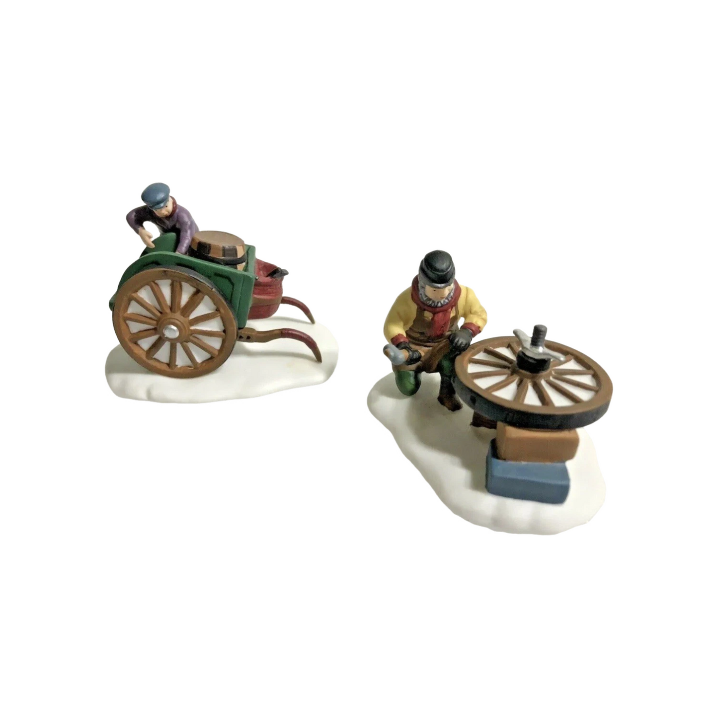 1993 C. Bradford, Wheelwright & Son – Heritage / Dickens Village Accessory (Department 56 #56.58181)