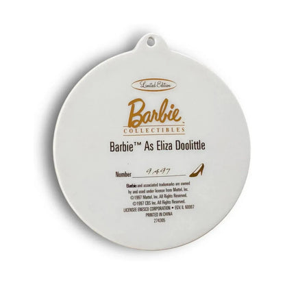 1997 Barbie as Eliza Doolittle Porcelain Hanging Ornament (Barbie)