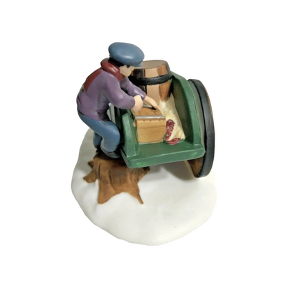 1993 C. Bradford, Wheelwright & Son – Heritage / Dickens Village Accessory (Department 56 #56.58181)