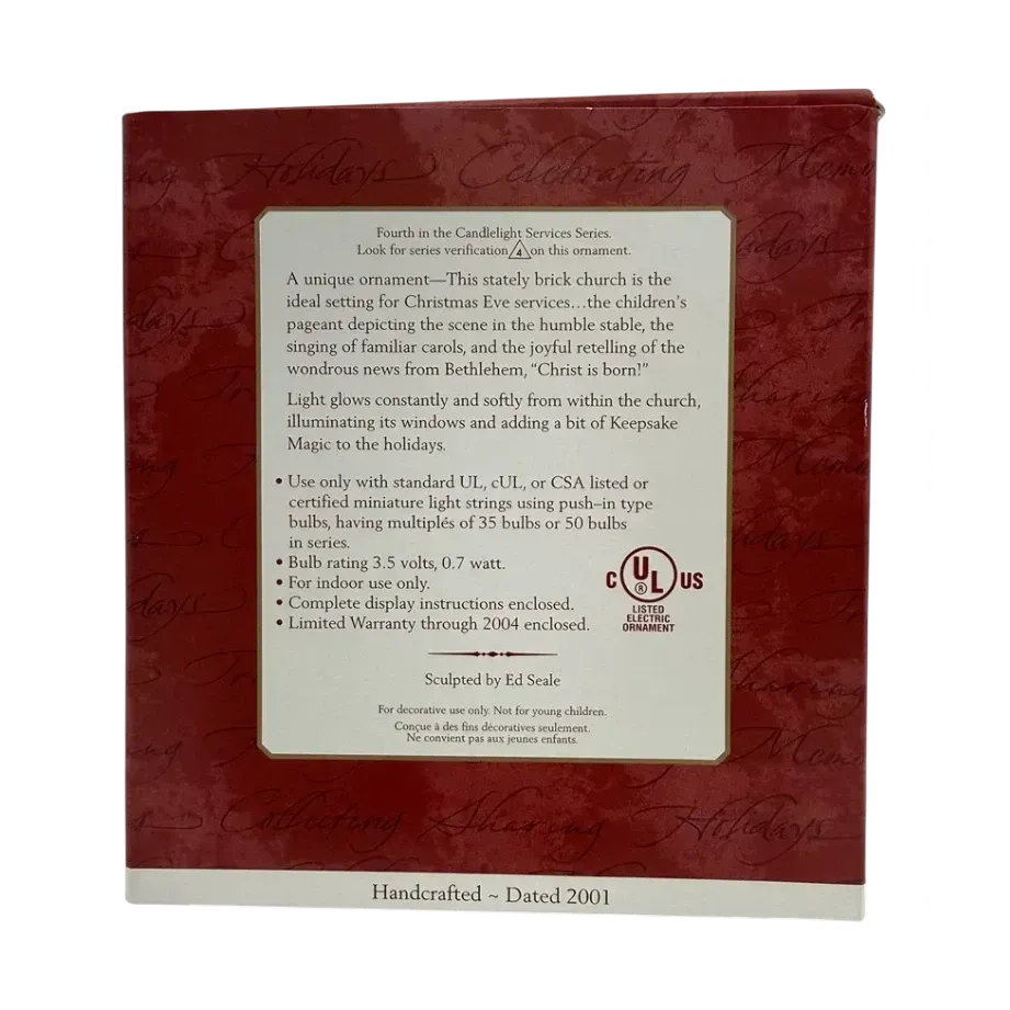 2001 Brick Church (Candlelight Services)