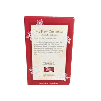 2003 My First Christmas Child's Age Collection (Child's Age Collection)