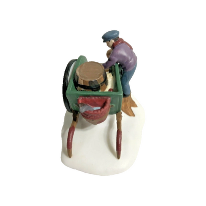 1993 C. Bradford, Wheelwright & Son – Heritage / Dickens Village Accessory (Department 56 #56.58181)