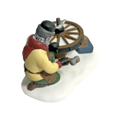 1993 C. Bradford, Wheelwright & Son – Heritage / Dickens Village Accessory (Department 56 #56.58181)