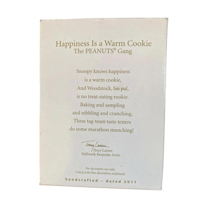 2010 Happiness Is a Warm Cookie (Peanuts)