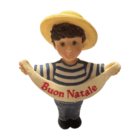 1990 Boys in Stripes - Italian Wish Sharing Joy (Children)