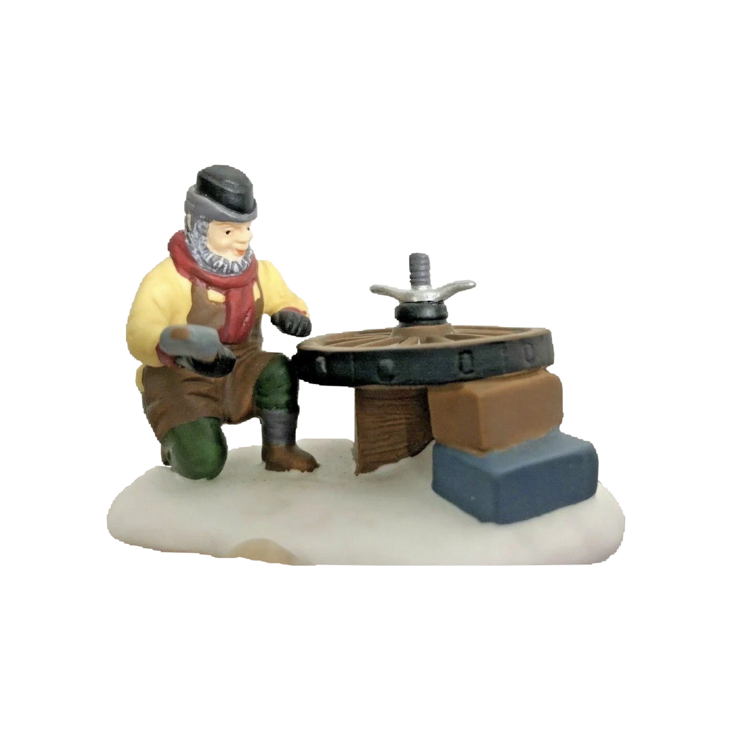 1993 C. Bradford, Wheelwright & Son – Heritage / Dickens Village Accessory (Department 56 #56.58181)