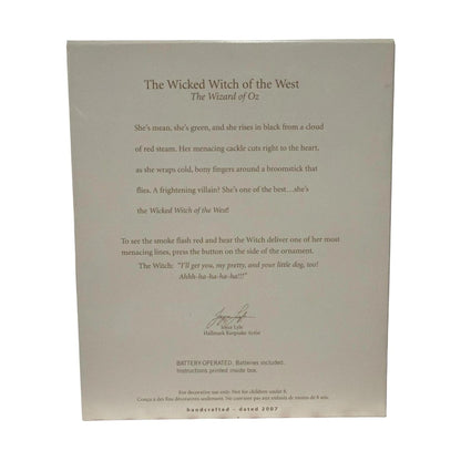 2007 The Wicked Witch of the West (The Wizard of Oz)