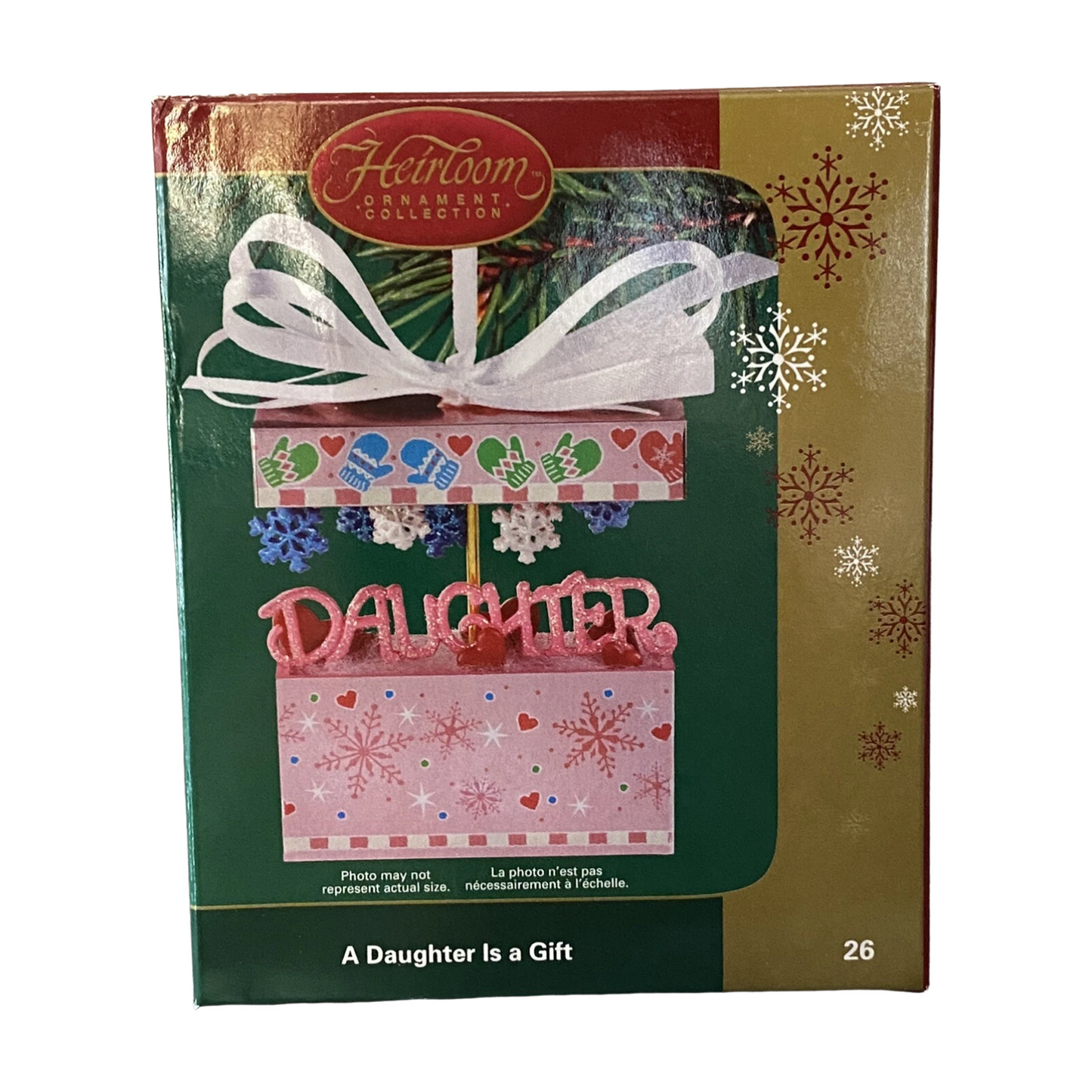 Vintage A Daughter is a Gift (Family) by Carlton Cards CXOR-026P