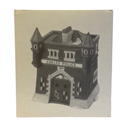 Vintage Cobles Police Station - Dickens' Village Series (Department 56) 1345221