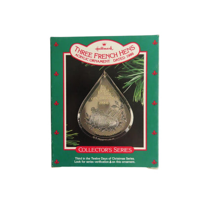 1986 Three French Hens (Twelve Days of Christmas)