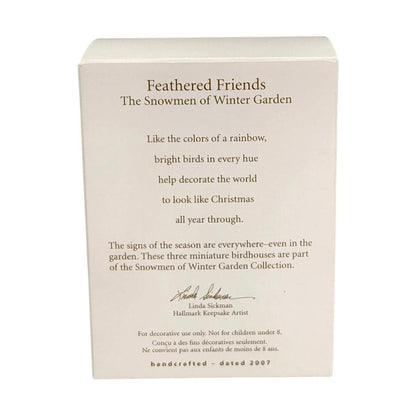 2007 Feathered Friends (The Snowmen of Winter Garden)