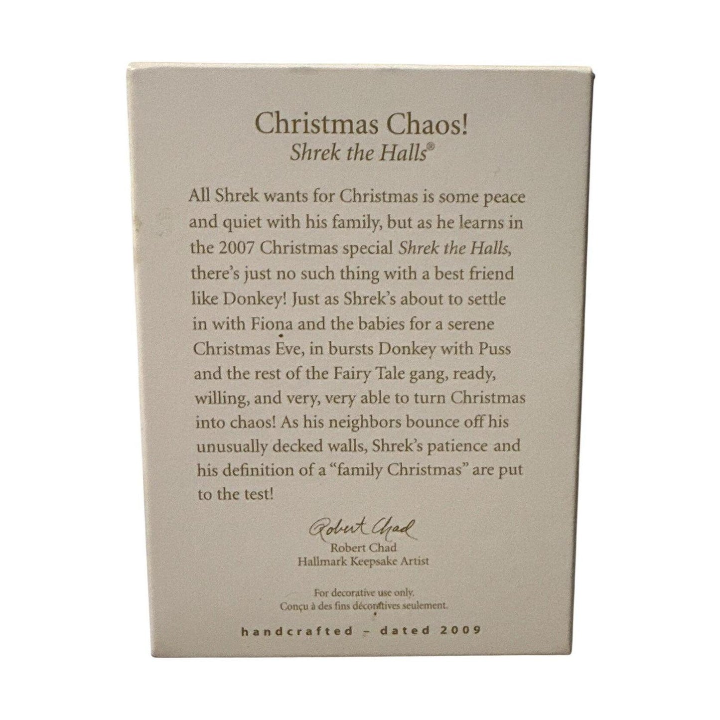 2009 Shrek the Halls (Shrek)