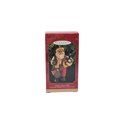 1997 Santa's Merry Path (Folk Art Americana)