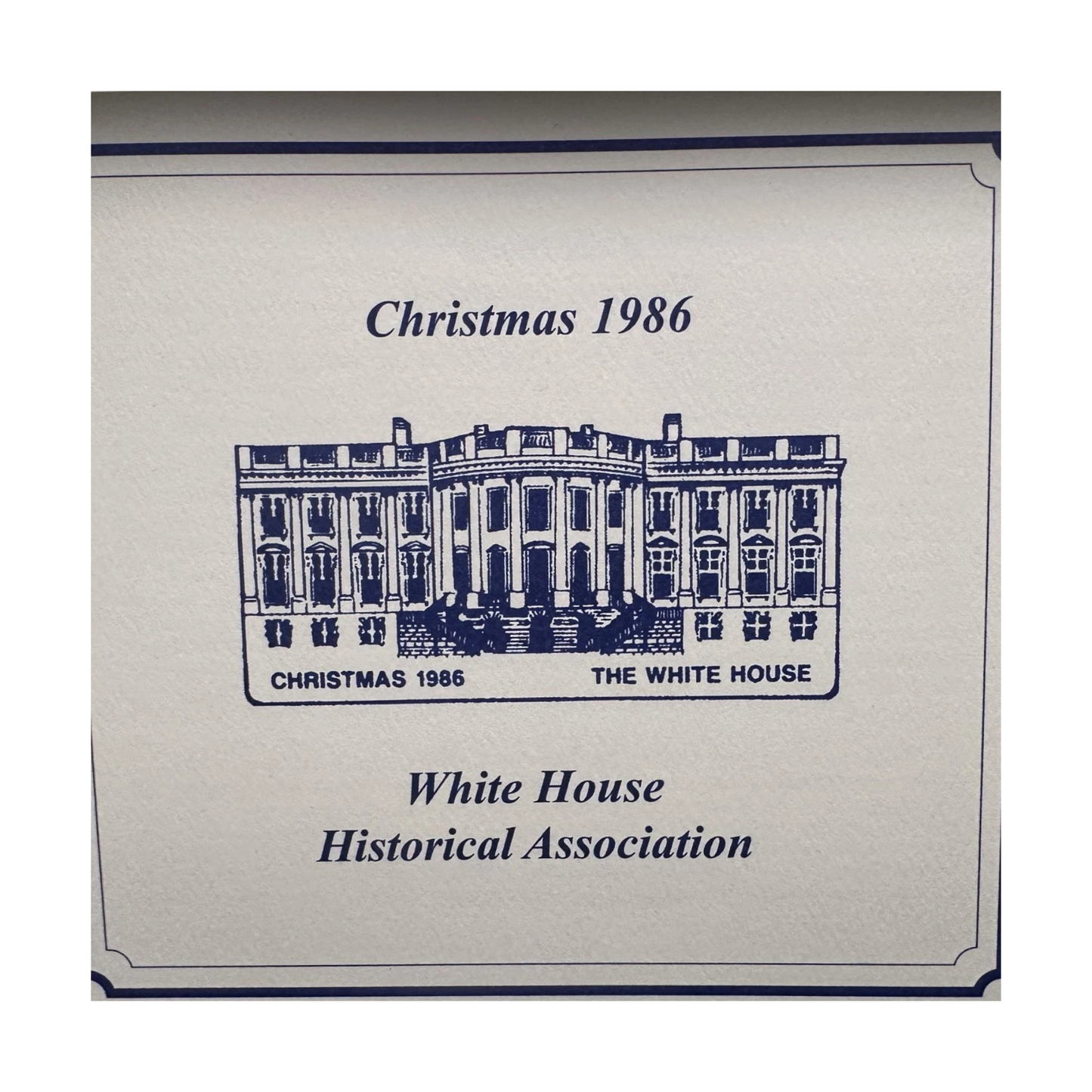 1985-1988 White House Historical Association (White House) P34887
