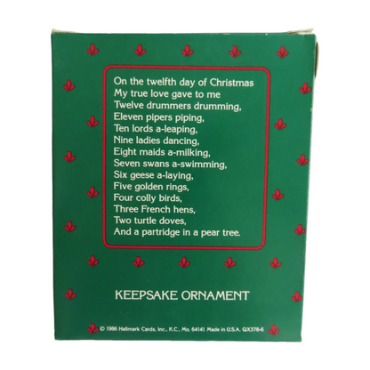 1986 Three French Hens (Twelve Days of Christmas)