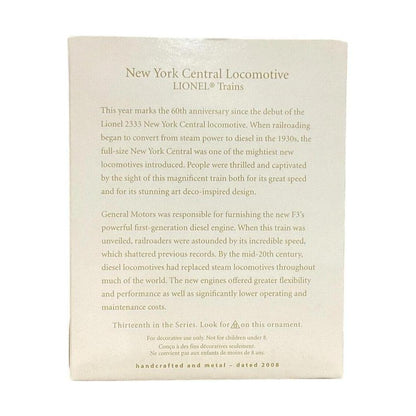 2008 New York Central Locomotive (Lionel)