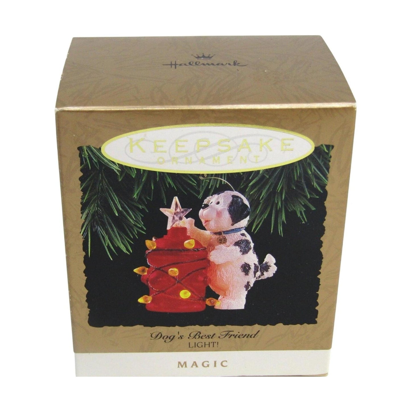 1993 Dog's Best Friend Hallmark Ornament (Puppy) QLX7172 Image2