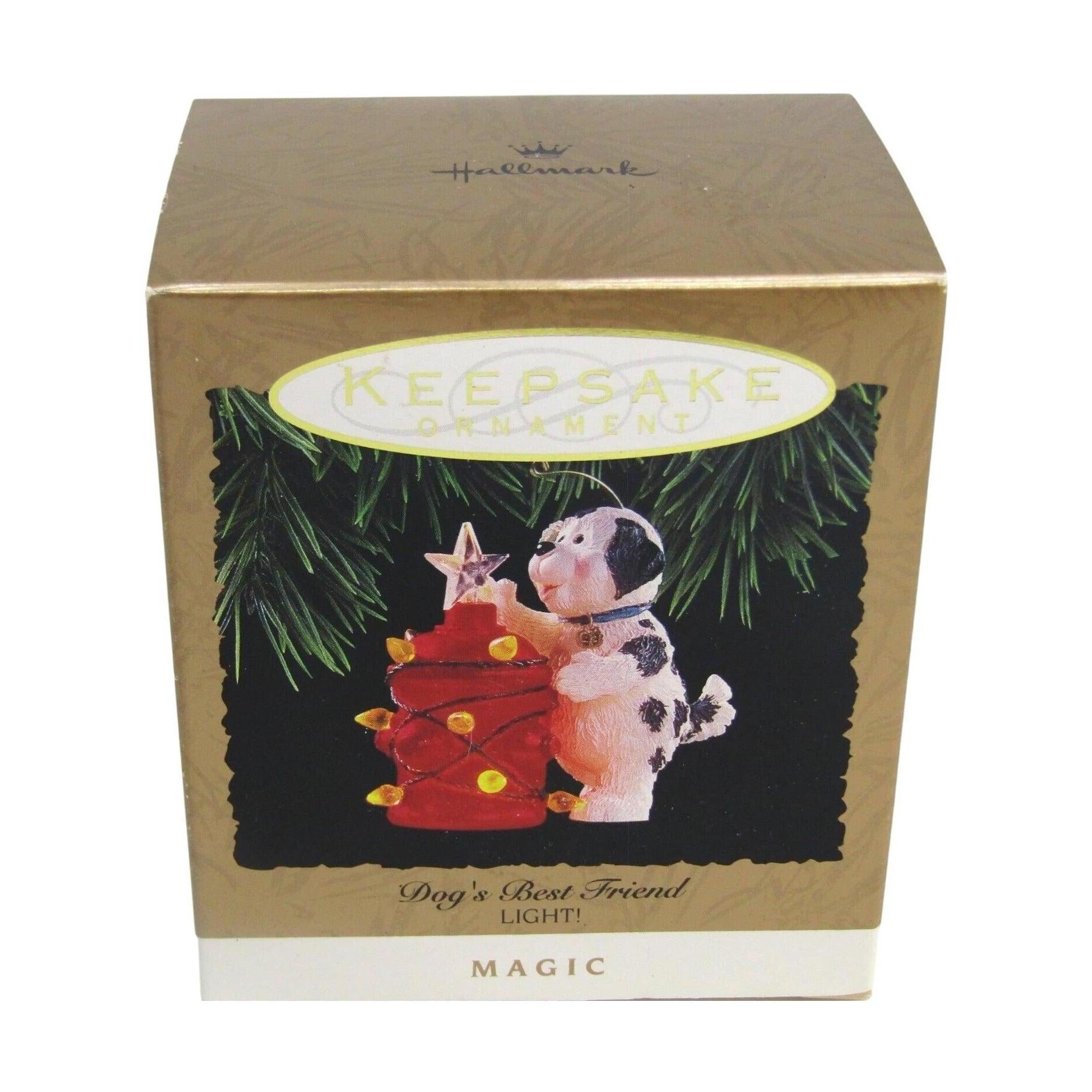 1993 Dog's Best Friend Hallmark Ornament (Puppy) QLX7172 Image2