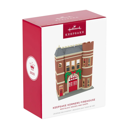 2025 Keepsake Korners Firehouse (Nostalgic Houses and Shops) QXR8335