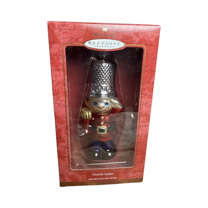 2000 Thimble Soldier (Blown Glass)