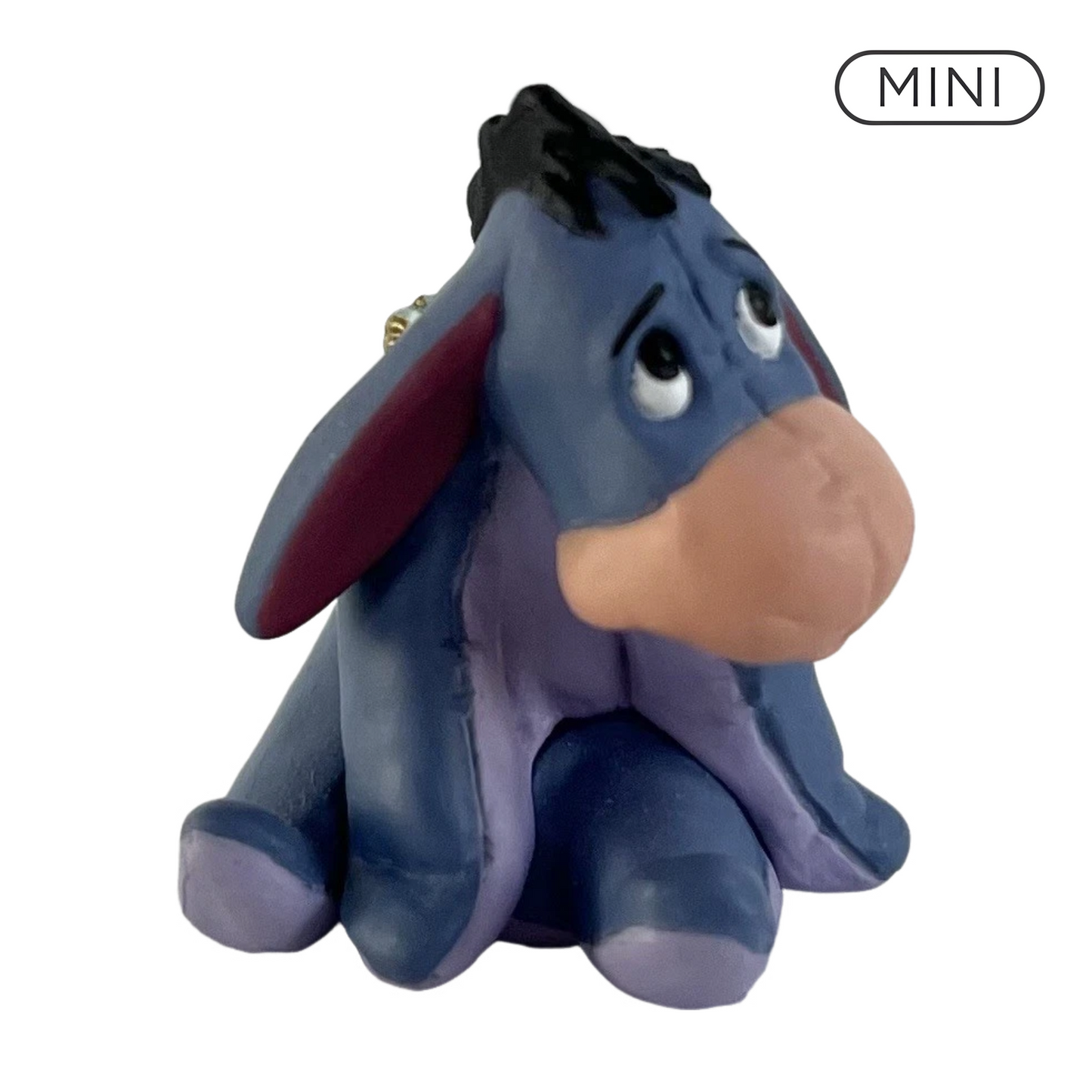 1999 Eeyore (Third of Four Figurines, Christmas at Pooh 's House)