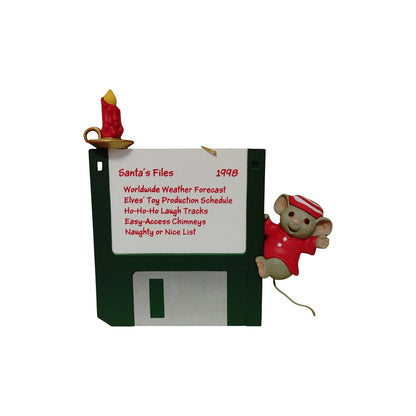 1998 Checking Santa's Files (Mouse)