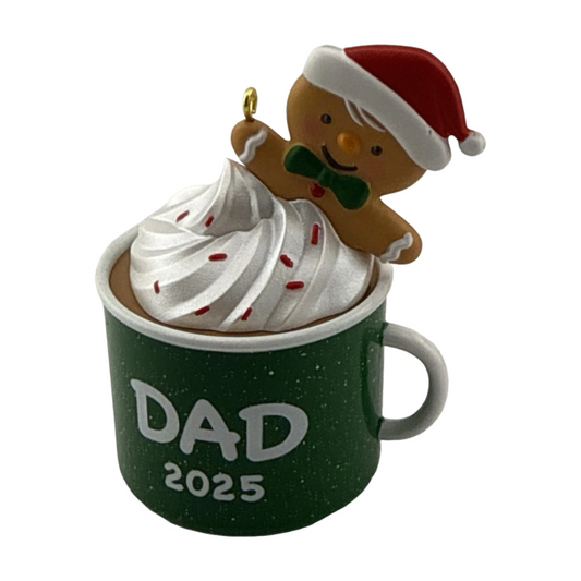 2025 Family Mug Ornaments (Dad) (Family Mug Ornaments) QGO1462