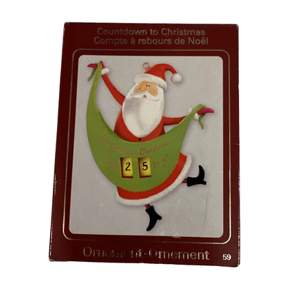 Vintage Countdown to Christmas (Advent Calendar) by Carlton Cards CXOR-059T