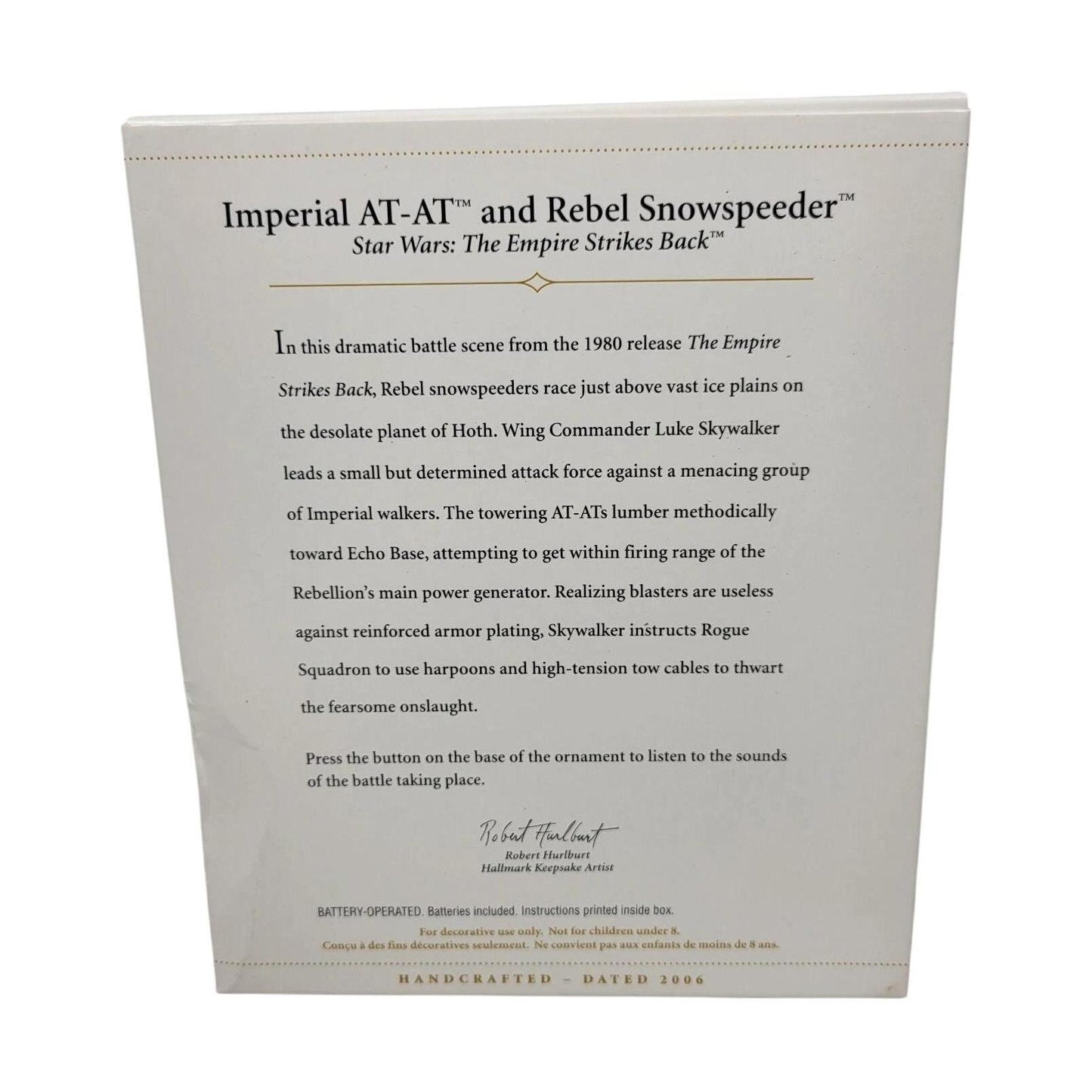 2006 Imperial AT‑AT & Rebel Snowspeeder (Star Wars)