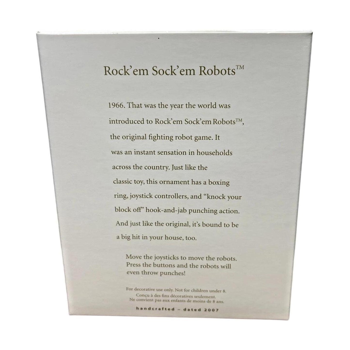 2007 Rock'em Sock'em Robots (Toys and Games)