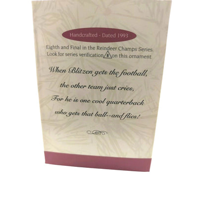 1993 Blitzen (Reindeer Champs)