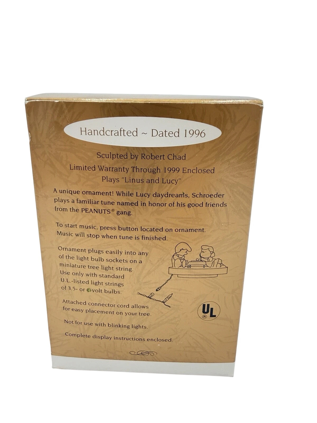 1996 Schroeder and Lucy (Peanuts)
