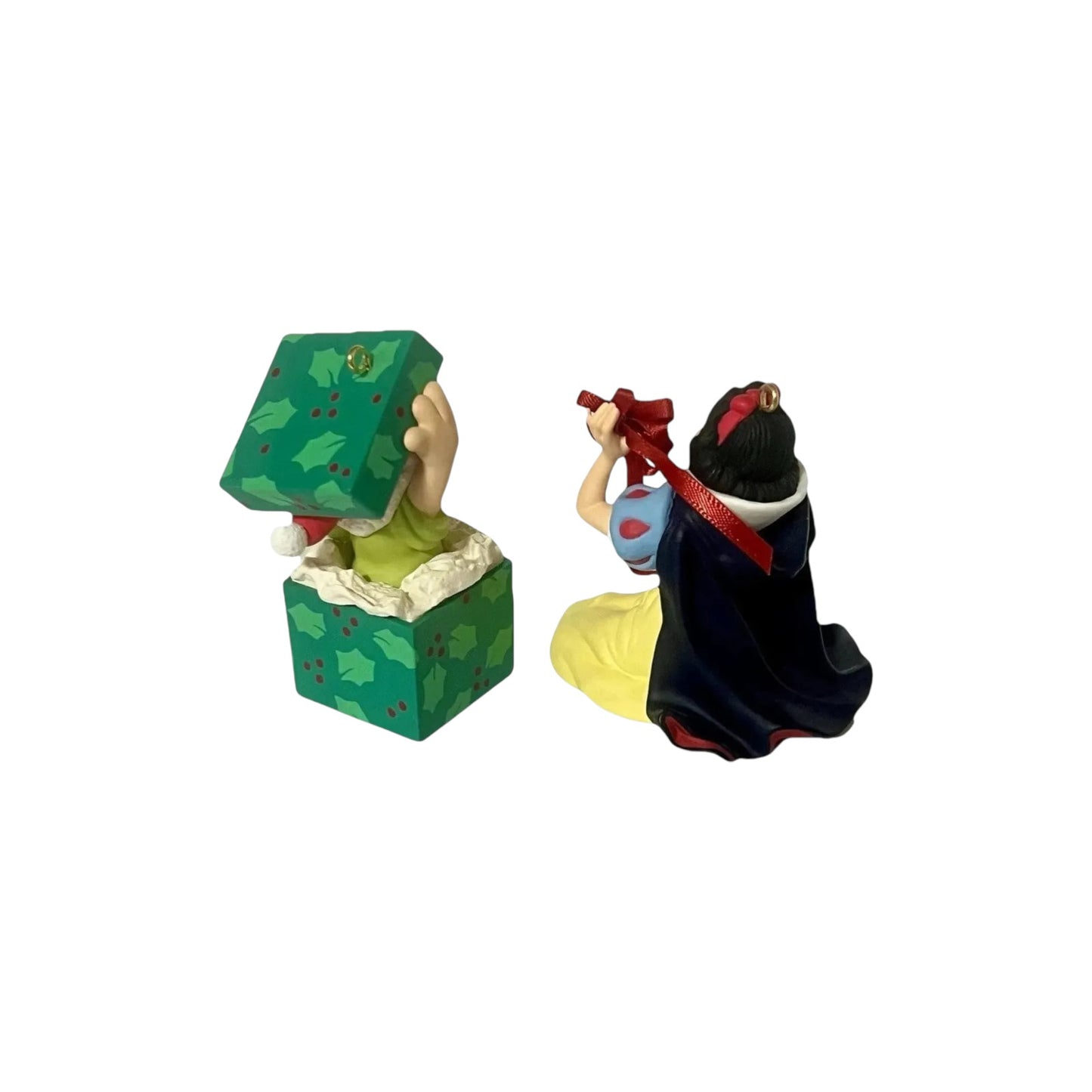 1997 Snow White-Set of 2 Ornaments (Walt Snow White and the Seven Dwarfs)