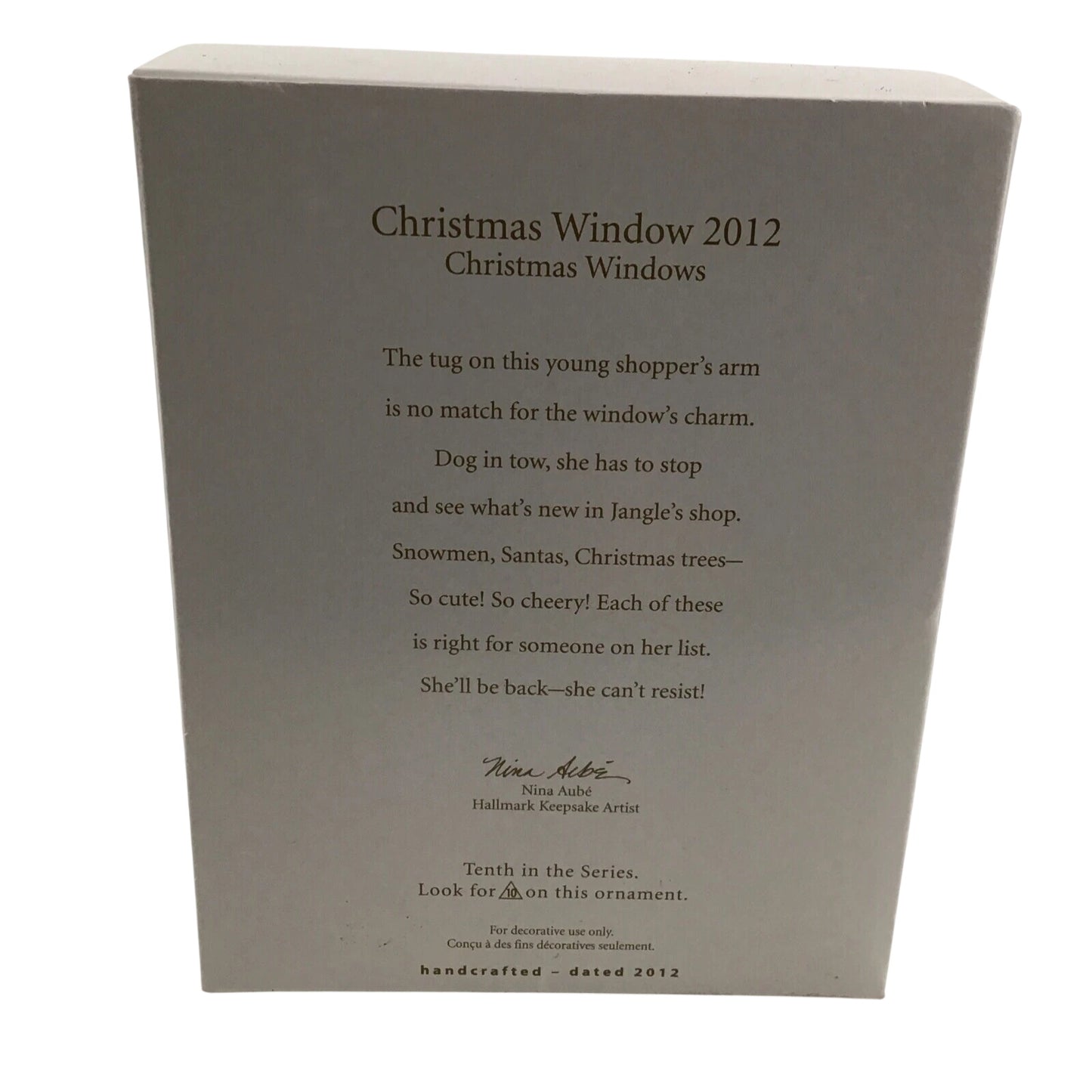 2012 Jangles Jewelry Store (Christmas Window)