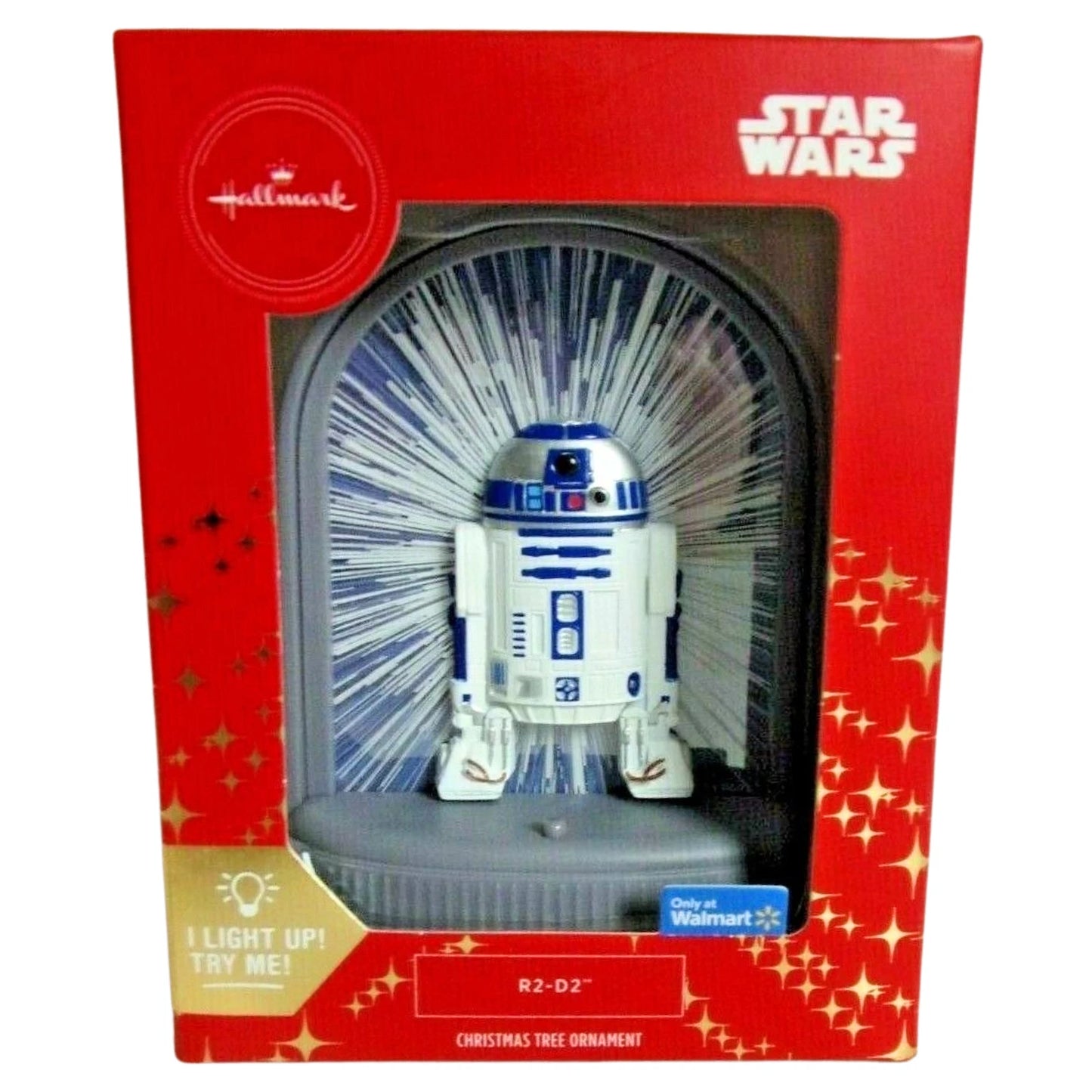 2019 R2-D2 Light Up Exclusive Christmas Tree Ornament (Star Wars)