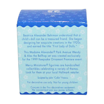 1999 Park Avenue Wendy & Alex the Bellhop (Madame Alexander)