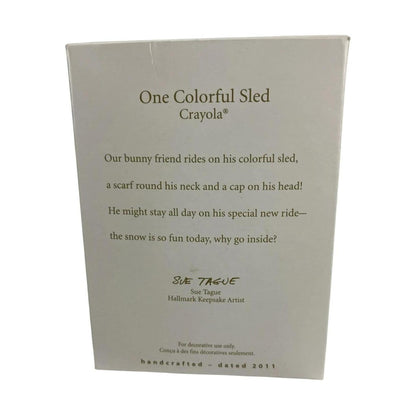 2011 One Colorful Sled (Crayola)