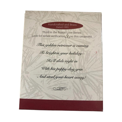 1993 Golden Retriever (Puppy Love)