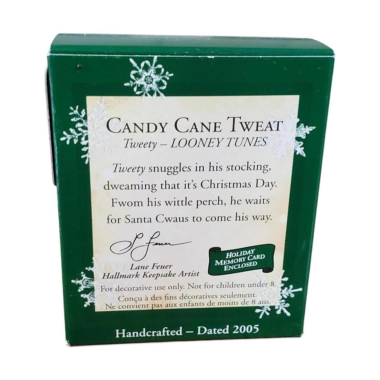 2005 Candy Cane Tweat (Tweety - LOONEY TUNES)