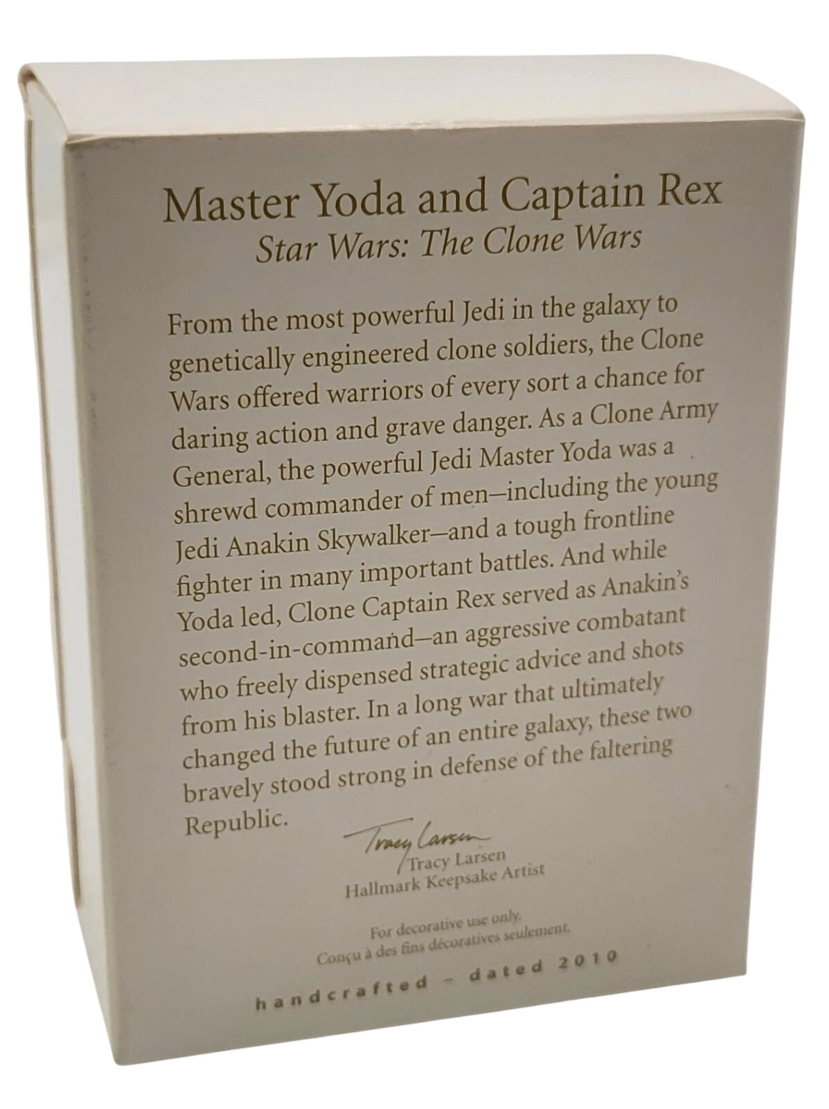 2010 Master Yoda and Captain Rex (Star Wars: The Clone Wars)