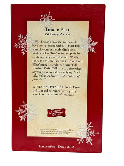 2002 Tinker Bell (Peter Pan)