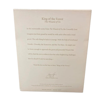 2007 King of the Forest (The Wizard of Oz)