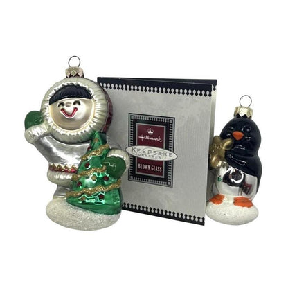1998 Frosty Friends (Blown Glass)