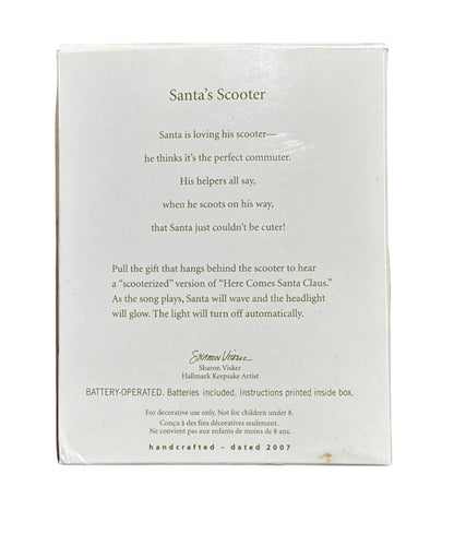 2007 Santa's Scooter (Santa Claus)