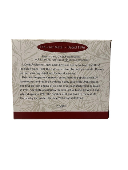 1996 Hudson Steam Locomotive (Lionel)