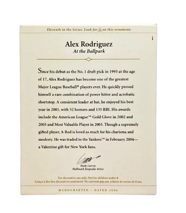 2006 Alex Rodriguez (At the Ballpark)