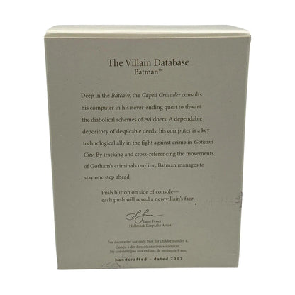 2007 The Villain Database (Super Heroes)