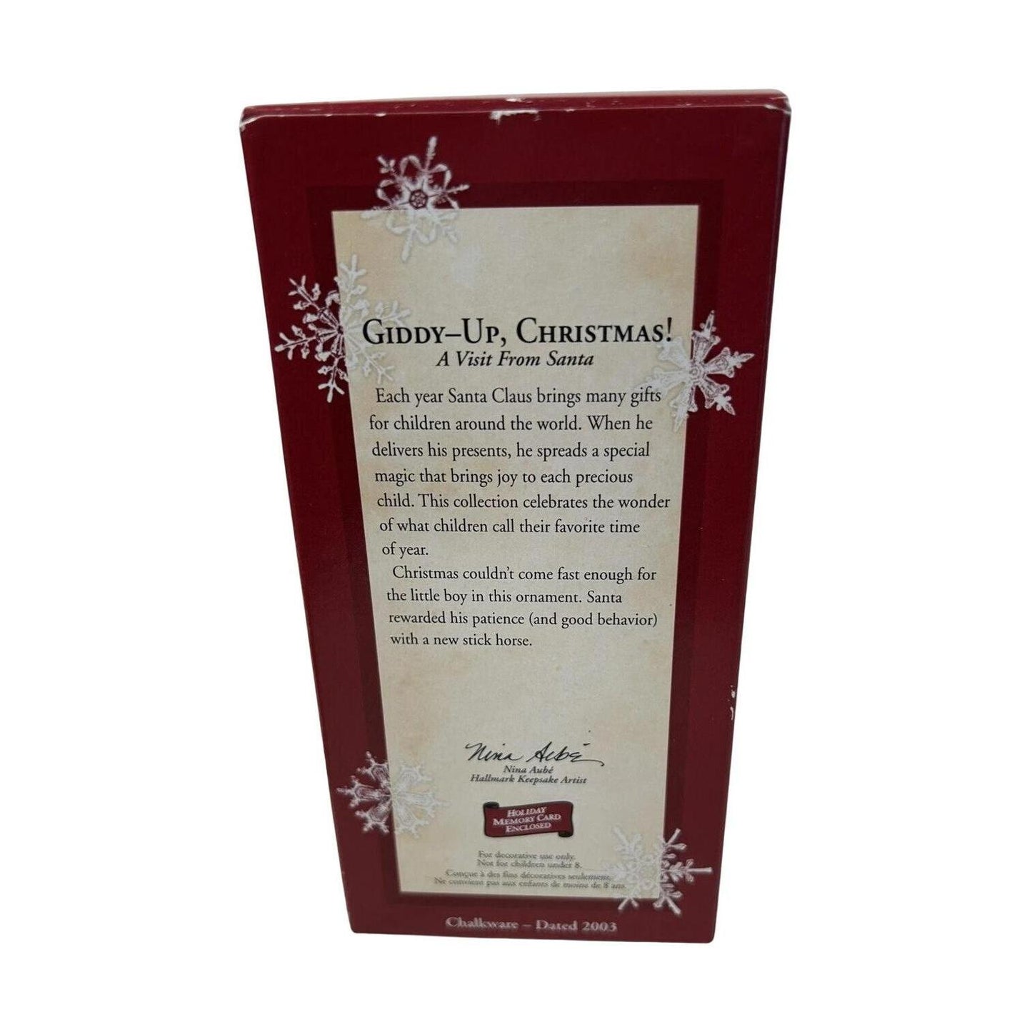 2003 Giddy-Up, Christmas! (A Visit From Santa)