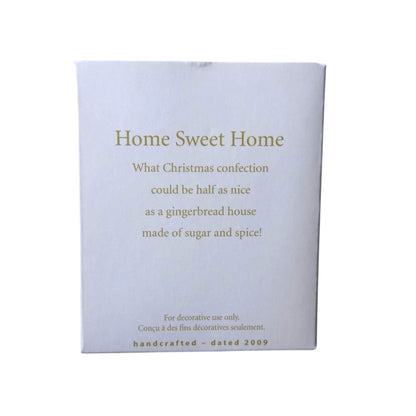 2009 Home Sweet Home (Ginger Bread)