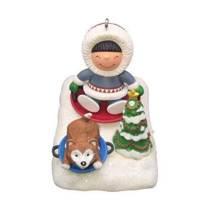 2008 Sledding (Frosty Friends)